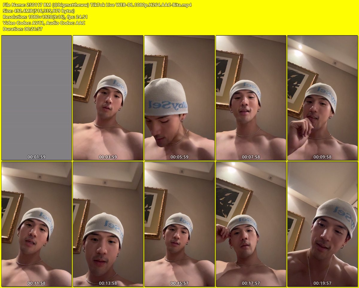 250117 BM (@ bigmattheww) TikTok Live 

*01:52 ~ 02:27 error
🔗 drive.google.com/file/d/15ndroz…
🔗 youtu.be/qcOvjMiimJk

#KARD #카드 #비엠 #BM