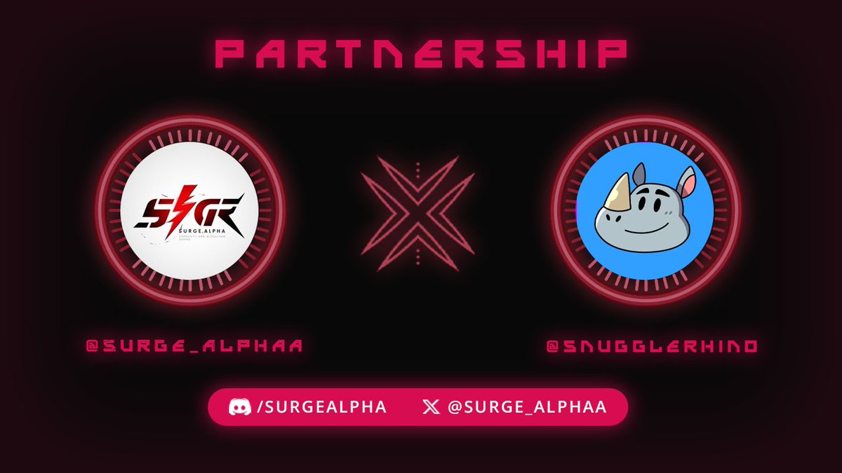 We’re Delighted to announce our collaboration with <a href="/snugglerhino/">Snuggle Rhino</a> 

Our members have been granted with whitelist to their upcoming mint !!
📢 Follow <a href="/snugglerhino/">Snuggle Rhino</a> &amp; Turn on the Notification🔔!!