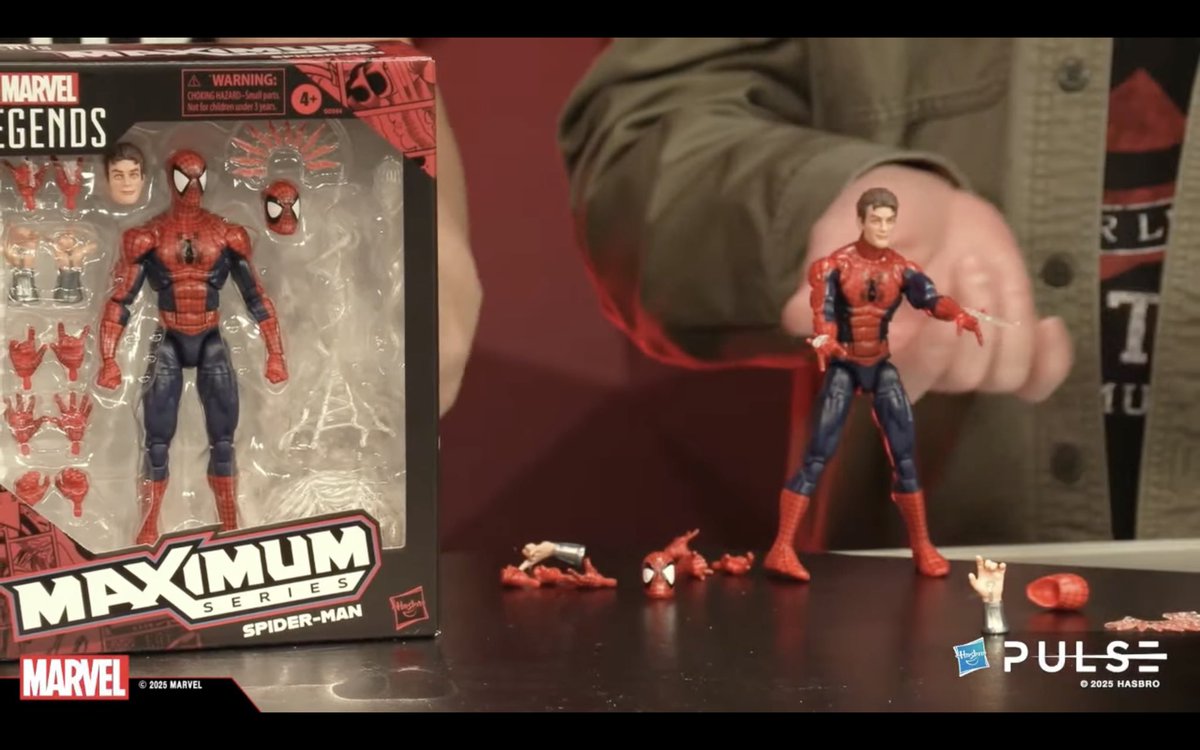 spideysarchive's tweet photo. NEW MARVEL LEGENDS MAXIMUM SERIES SPIDER-MAN!! 😍😍 https://t.co/0lXbmyWboV