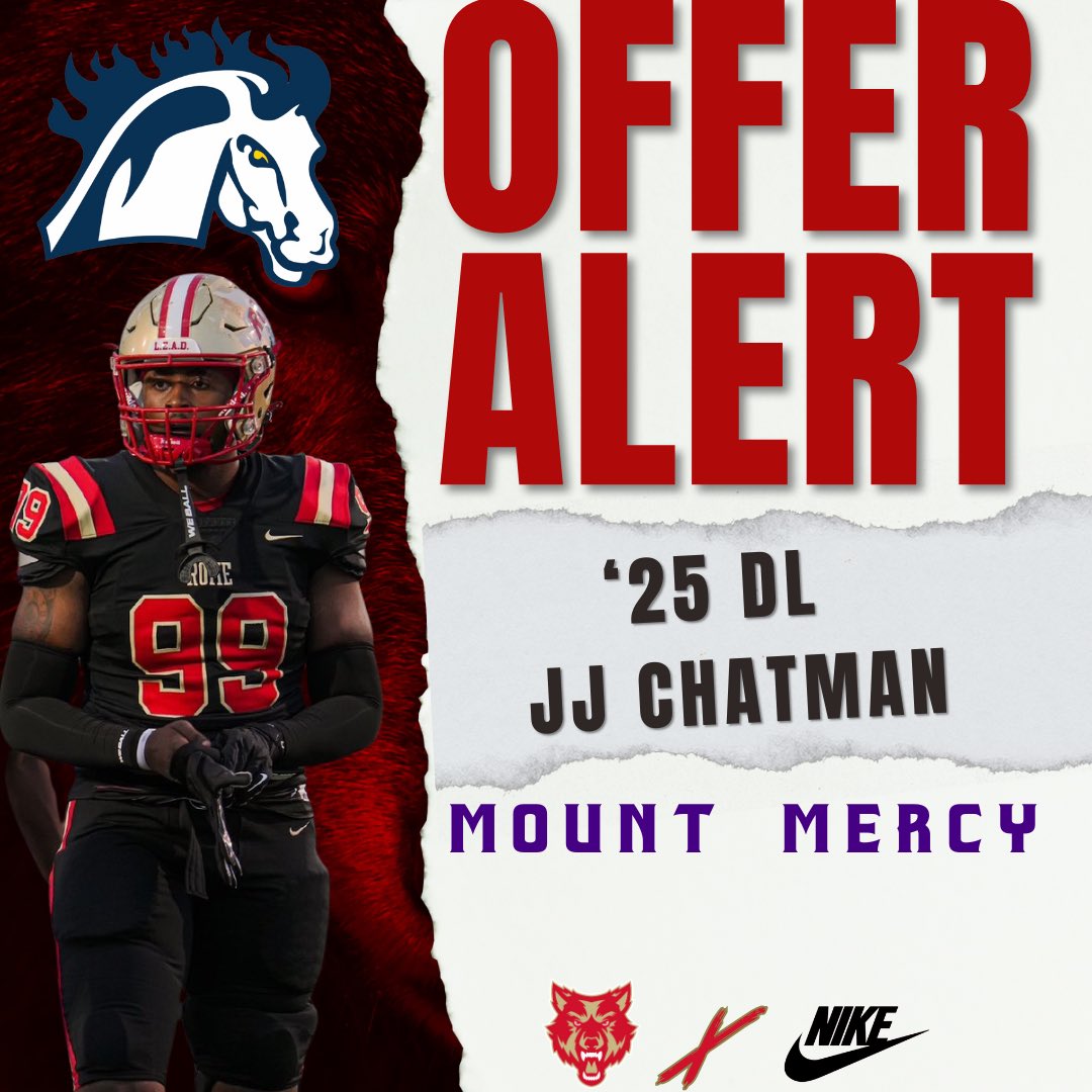 ππ€π’π ππ€π‘π«ππ¨ ππ€π€π©πππ‘π‘ (@footballrome) on Twitter photo π¨ 2025 DL JJ Chatman has received an offer from the Mustangs of Mount Mercy Unv. in Nebraska π»ββοΈ π¨
<a href="/jamar_chatman/">Jamar ''Magic'' Chatman Jr</a>
#ππ€π’πππ§π€π¬π£ π #ππππ π¨ 2025 DL JJ Chatman has received an offer from the Mustangs of Mount Mercy Unv. in Nebraska π»ββοΈ π¨
<a href="/jamar_chatman/">Jamar ''Magic'' Chatman Jr</a>
#ππ€π’πππ§π€π¬π£ π #ππππ