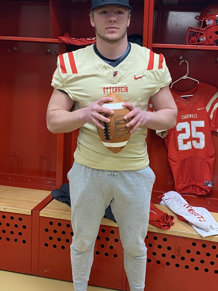 Truly blessed to receive an offer on my visit today to the University of Otterbein, thank you coach Kidwell for the opportunity #gocardinals