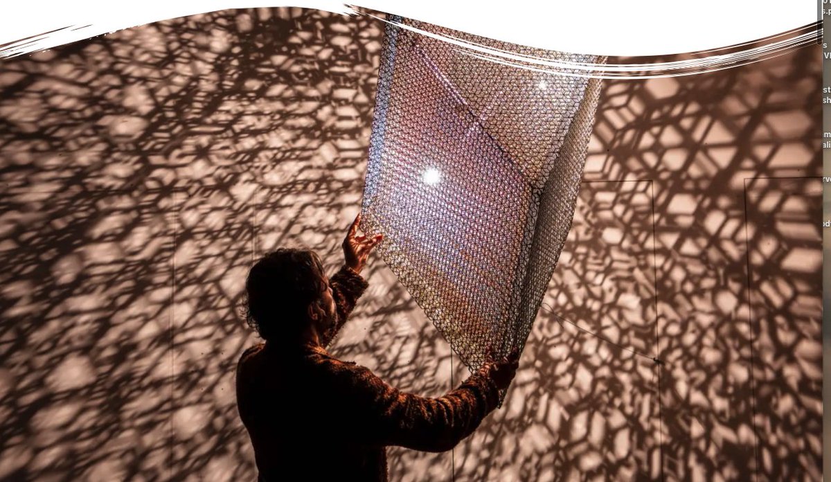 Notts Uni Philosophy (@nottsphilosophy) on Twitter photo EXHIBITION! Cosmic Titans: Art, Science, and the Quantum Universe
<a href="/LakesideArts/">Lakeside Arts</a>
25/1 to 27/4.
lakesidearts.org.uk/exhibition/cos… Includes work by Alistair McClymont who created an artwork as part of our colleague Lina Jansson's APEX award.
#art #science #lakeside #physics #quantum EXHIBITION! Cosmic Titans: Art, Science, and the Quantum Universe
<a href="/LakesideArts/">Lakeside Arts</a>
25/1 to 27/4.
lakesidearts.org.uk/exhibition/cos… Includes work by Alistair McClymont who created an artwork as part of our colleague Lina Jansson's APEX award.
#art #science #lakeside #physics #quantum