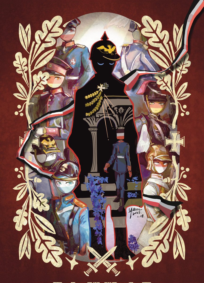 youi_______'s tweet photo. #CountryHumans
#countryhumansgermanempire
birthday

I'm really sorry that I've been extremely busy recently, leaving me very little time for painting. Now I'm back to the painful yet enjoyable process of painting again. https://t.co/UizkM75lvn