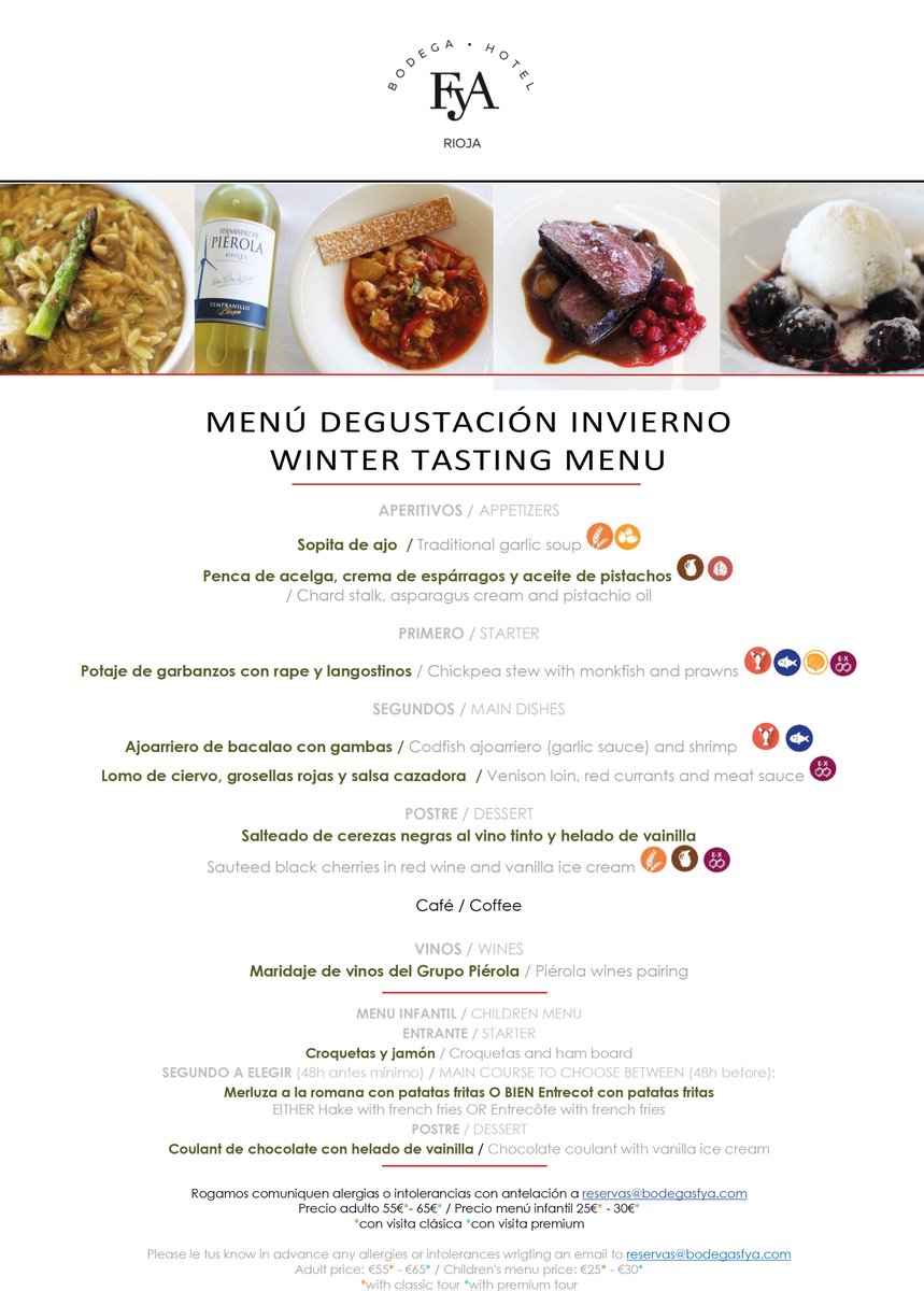 ¡Hemos vuelto! disfruta de el calor de nuestros fogones este fin de semana y visita el Museo que obtuvo el premio "Best Of Wine" en 2024. Todo eso y mucho más, en Bodegas FyA > bodegasfya.com/gastronomia/ #bodega #larioja #rioja #museo #cerámica #hotel #wine #riojawine #navarrete