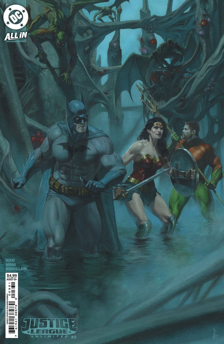 BuzzComics's tweet photo. Preview de Justice League Unlimited #3 par Mark Waid, Dan Mora et Tamra Bonvillain chez @DCOfficial / @TheDCNation #DCComics #DCAllIn #JusticeLeague #JusticeLeagueUnlimited #JLU #Batman #Superman #WonderWoman #TheAtomProject https://t.co/0jXYeZzkSJ https://t.co/e02dgq4ZIg