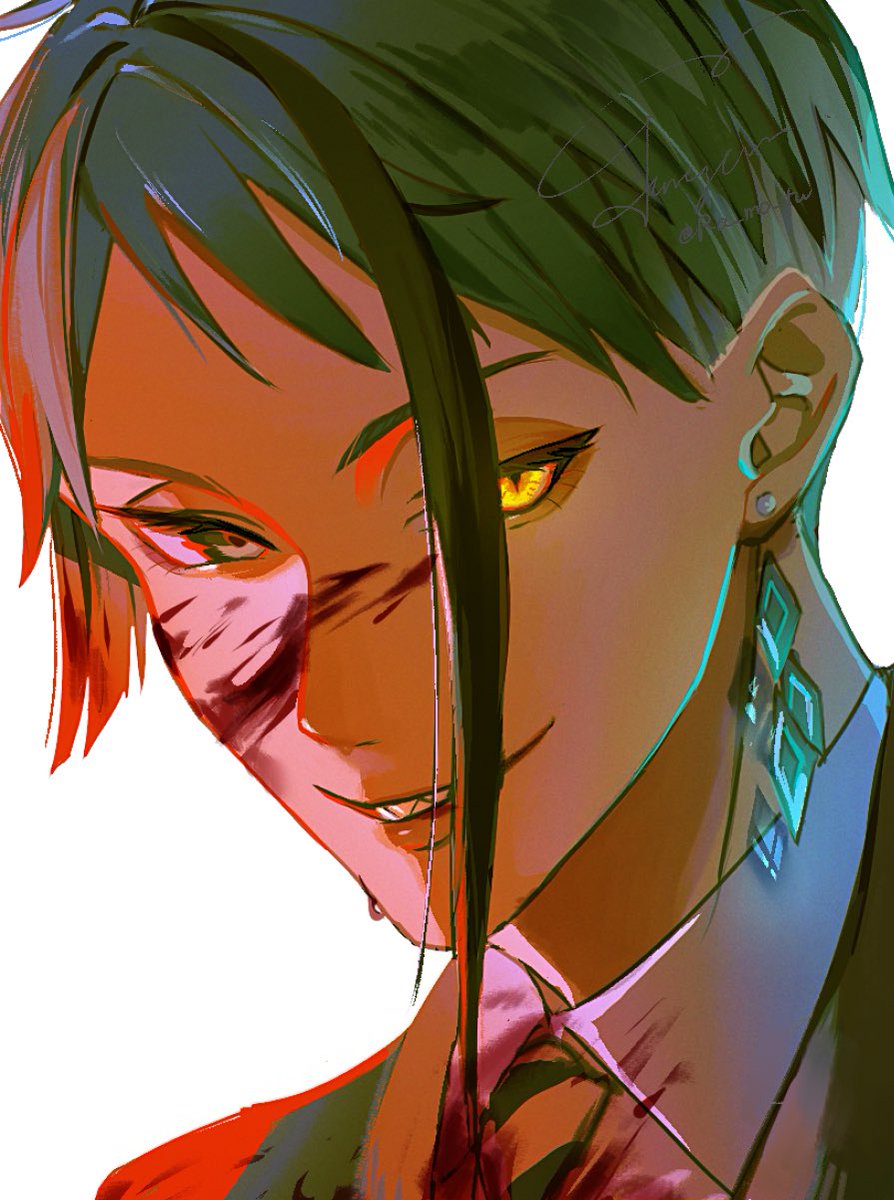 Ra_mo_tw's tweet photo. 「秘密ですよ」

※返り血表現⚠️ 🐬 https://t.co/hUW2ObSJIU