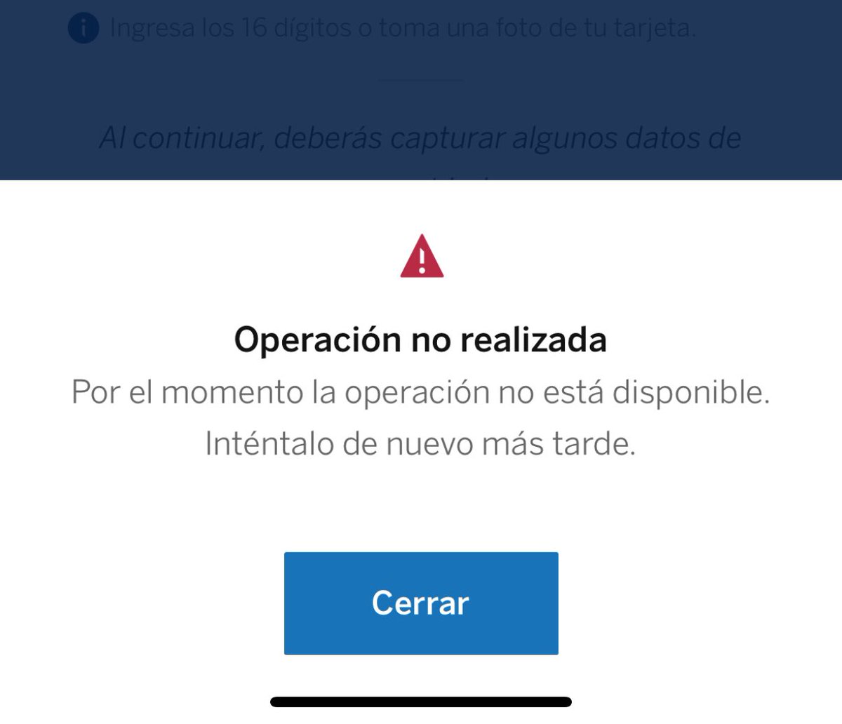 adanbr16's tweet photo. @BBVA_Mex quiero restablecer mi cuenta/contraseña y me dice que el servicio no está disponible desde ayer. 🙃🙃🙃 https://t.co/VAFlaxjRyh