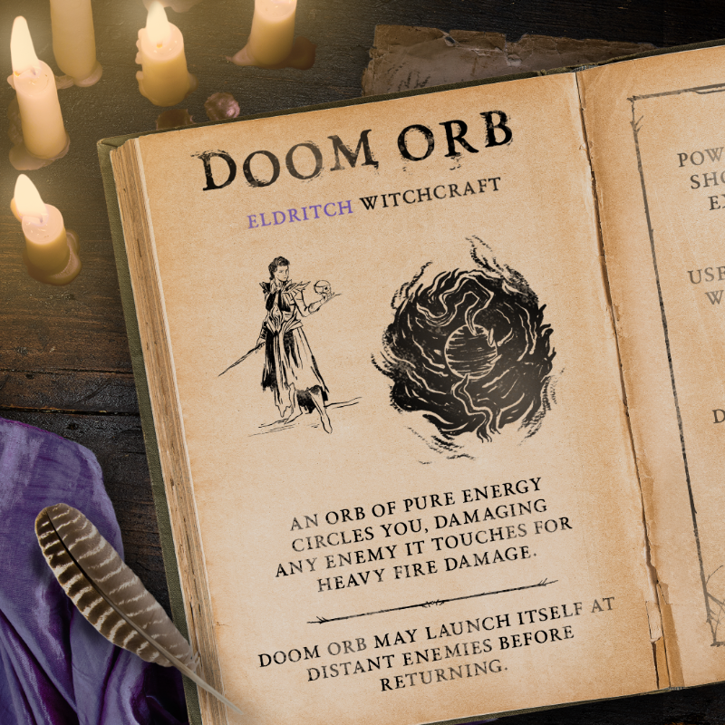 Diablo's tweet photo. May the Grimoire's powers make you rich* 🪙

Harness unique powers from the Coven when Season of Witchcraft launches on January 21.

(*In demon blood)
