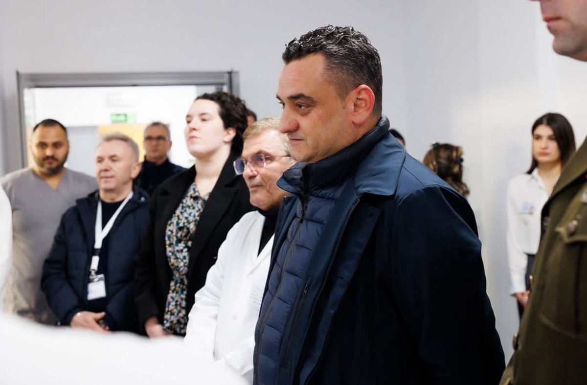 SpitaliD's tweet photo. Së bashku me të Ngarkuarën me Punë të SHBA, znj. Nancy VanHorn, përuruam skanerin e ri CT në Spitalin Rajonal të Durrësit 🏥, një investim i mundësuar nga Programi i Ndihmës Humanitare i Zyrës së Bashkëpunimit Europiane të SHBA 🇺🇸.
#Shëndetësia2030 🇦🇱
#Partneritet 🇦🇱🤝🇺🇸 https://t.co/HzZcPQLAyJ