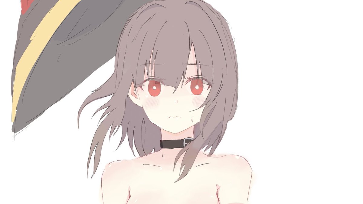 めぐみん途中経過！
#冬の創作クラスタフォロー祭り 
#絵柄が好みって人にフォローされたい 
#絵描きさんと繋がりたい 
#絵描きさんフォロバ１００ 
#このすば #めぐみん #illustration