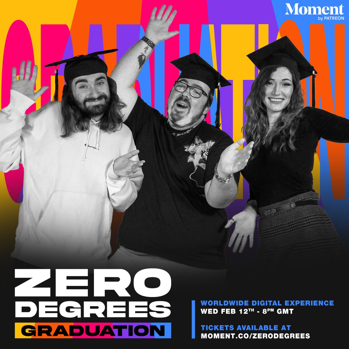 This podcast's so obscene no venue would take 'em for a live show. So it's back online they go!

Join the crew for an exclusive live Zero Degrees on February 12th! They'll help solve your romantic trials and tribulations...in their own special way. Tickets are available now!