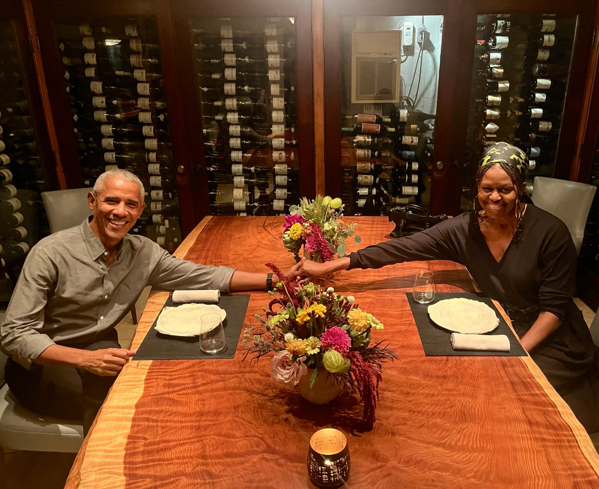 Barack Obama (@barackobama) on Twitter photo Happy birthday to the love of my life, <a href="/MichelleObama/">Michelle Obama</a>. You fill every room with warmth, wisdom, humor, and grace – and you look good doing it. I’m so lucky to be able to take on life's adventures with you. Love you! Happy birthday to the love of my life, <a href="/MichelleObama/">Michelle Obama</a>. You fill every room with warmth, wisdom, humor, and grace – and you look good doing it. I’m so lucky to be able to take on life's adventures with you. Love you!