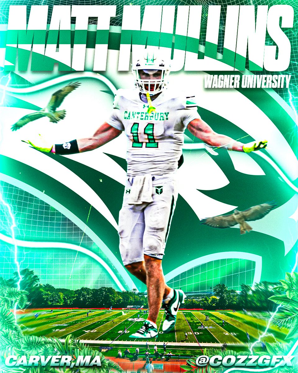 Matthew Mullins (@mattmu11ins) on Twitter photo Blessed to announce my commitment to play Division 1 football next year at <a href="/Wagner_Football/">Wagner College Football</a> . Thankyou <a href="/larrybadaracco/">Coach Larry Badaracco</a> <a href="/FBCoachLynch/">Chuck Lynch</a> and <a href="/CburyFootball/">Canterbury Football</a>, as well as every coach whos taken the time to recruit me. Cant wait to get to work! <a href="/CoachSinger75/">Coach Kevin Singer</a> <a href="/Coach_TWalsh/">Thomas Walsh</a> Blessed to announce my commitment to play Division 1 football next year at <a href="/Wagner_Football/">Wagner College Football</a> . Thankyou <a href="/larrybadaracco/">Coach Larry Badaracco</a> <a href="/FBCoachLynch/">Chuck Lynch</a> and <a href="/CburyFootball/">Canterbury Football</a>, as well as every coach whos taken the time to recruit me. Cant wait to get to work! <a href="/CoachSinger75/">Coach Kevin Singer</a> <a href="/Coach_TWalsh/">Thomas Walsh</a>