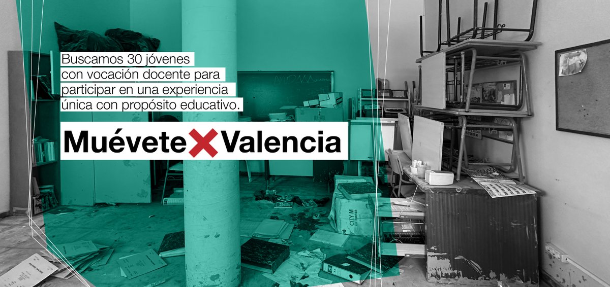 La <a href="/FPdGi/">Fundación Princesa de Girona</a> busca 30 jóvenes disponibles a tiempo completo. Obj: realizar un voluntariado educativo en la zona afectada por la Dana, Valencia, del 19/2 a 11/7 de 2025. Descubre la experiencia que te ofrecen en: fpdgi.org/es/movimiento-…
Info: edu@fpdgi.org Hasta 31 de enero