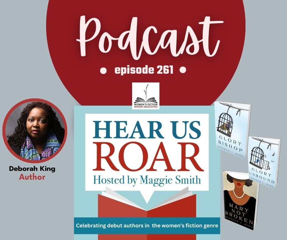 deborahloi's tweet photo. I participated in the Hear Us Roar podcast this week, hosted by author Maggie Smith! I had a great time and probably said too much. Take a listen...enjoy!

https://t.co/kh5XQjmzsa 

#podcast #GloryBishop #GloryUnbound #MaryNotBroken #TheBishopWomen #amwriting #RedAdeptPublishing https://t.co/VBfb34M9wZ