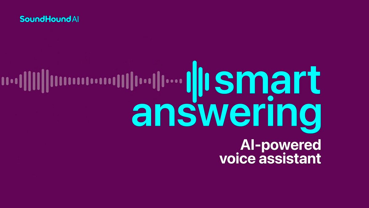 TadDickson333's tweet photo. #institutional #investors are running to buy $SOUN.
BECAUSE.... THEY KNOW.
@SoundHound Is the #leader_in_Ai_voice . with 78% of the 380 #global #patents owned and in place.
#Customers are partnering, signing on with @TheAmeliaAI and the #houndify #platform.
#Stocks $CMG $VOO https://t.co/HGgIUXaBTI