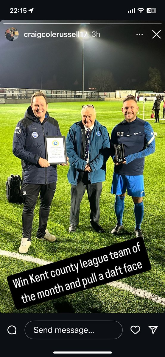 League team of November and December and ended it with a 11-0 win at Sheppey !!! What a team we have !!!!! <a href="/aylesford_fc/">Aylesford Football Club</a> <a href="/KCFL1516/">Kent County FL News</a>