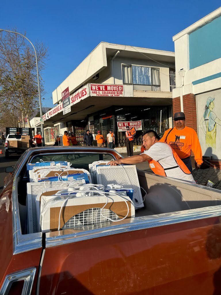 Joaquín Beltrán Free Palestine (@joaquinlife) on Twitter photo Air filters delivered to Pasadena Job Center + BLM Pasadena to distribute to our communities impacted by the Eaton Canyon Fires. Join us at Paramount Auto Center, Downey until 6pm to help assemble: actioncareequity.org/clean-air <a href="/theacecoalition/">ACE — Action for Care and Equity</a> <a href="/MidnightBooksLA/">MidnightBooks</a> <a href="/CRFoundationUS/">Corsi-Rosenthal Foundation US</a> <a href="/NDLON/">NDLON</a> Air filters delivered to Pasadena Job Center + BLM Pasadena to distribute to our communities impacted by the Eaton Canyon Fires. Join us at Paramount Auto Center, Downey until 6pm to help assemble: actioncareequity.org/clean-air <a href="/theacecoalition/">ACE — Action for Care and Equity</a> <a href="/MidnightBooksLA/">MidnightBooks</a> <a href="/CRFoundationUS/">Corsi-Rosenthal Foundation US</a> <a href="/NDLON/">NDLON</a>