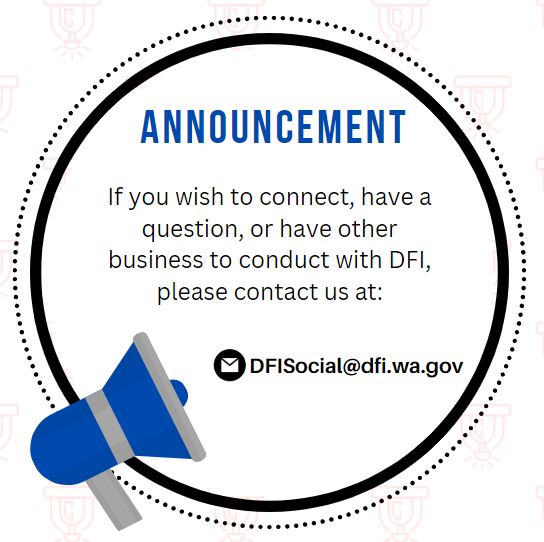 Washington Department of Financial Institutions tweet media