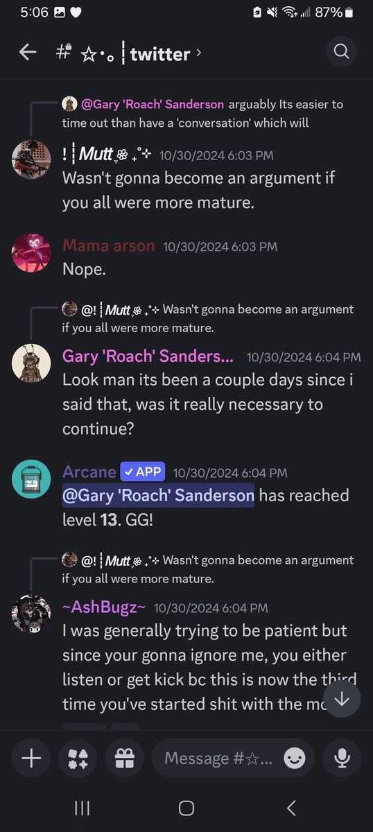 The_husband_'s tweet photo. Some more ss, they were then calling us childish despite having ignored staff and me when we tried to stop/give them a solution to the problem https://t.co/OSPQWkQ9vP