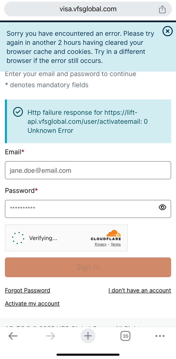 ppongchaiwat's tweet photo. @vfsglobalcare Hi,
I try to active my account but it is not working. https://t.co/KJ1yBAlIJz