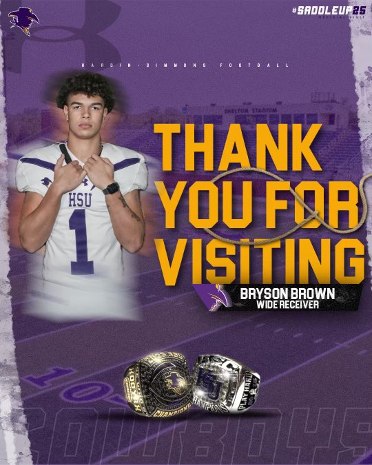 brysonbrown01's tweet photo. After a great visit with HSU I am blessed to receive my 3rd offer!! Thank you @CoachElkinsHSU for inviting me to see how great the program is! @MathisGaius @ChadDunnam @CoachFloydHSU https://t.co/GS3SaWOflj