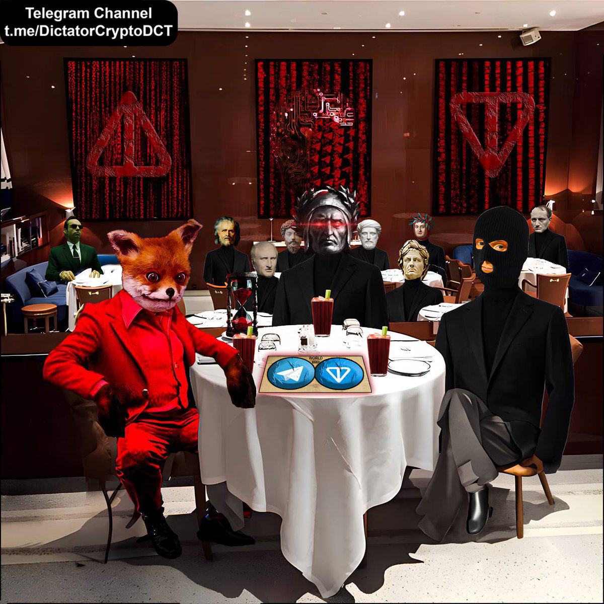 DictatorCrypt's tweet image. 🩸A special mission.
🩸The world is bloodthirsty and dangerous.
DictatorCrypto has appointed Trump and included Musk in the mission. Nevertheless, human nature is imperfect, especially in the era of advanced capitalism. Musk is carrying out the mission and taking the necessary…