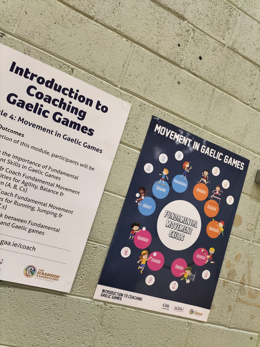 Great turnout tonight at our #ICGG #GAACoaching course in <a href="/mercyballymahon/">Mercy Ballymahon</a> &amp; all back again tomorrow to finish it off ⏰. On the night of the #GAA #LateLateShow special imagine all the lives these new coaches will positively 📈 impact in the years ahead 👏👏 <a href="/gaalearning/">Tobar - Gaelic Games Learning</a>