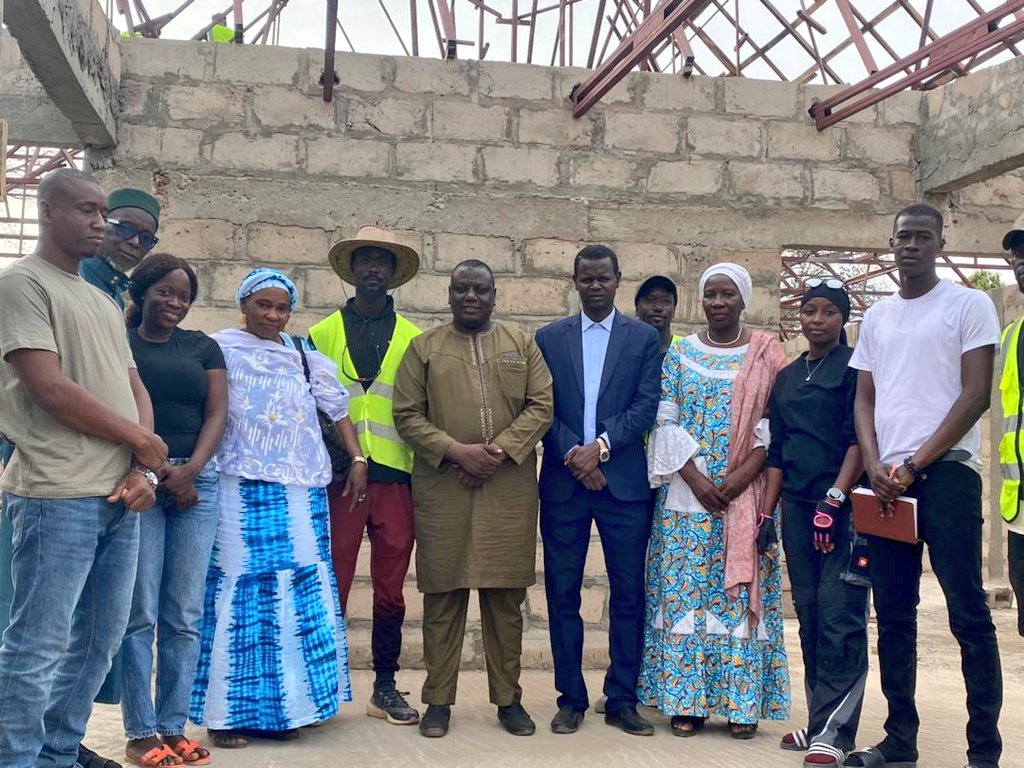 TANGO_NGOandCSO's tweet photo. TANGO team led by the @DirectorTango and Deputy Permanent Secretary @MOGCSW visited the Governor of URR to discuss about the progress made on the construction of the CSO house in Basse URR funded by @UNFPATheGambia
Through the @unpeacebuilding
#GPI2.0 https://t.co/6oxFPd1uFm