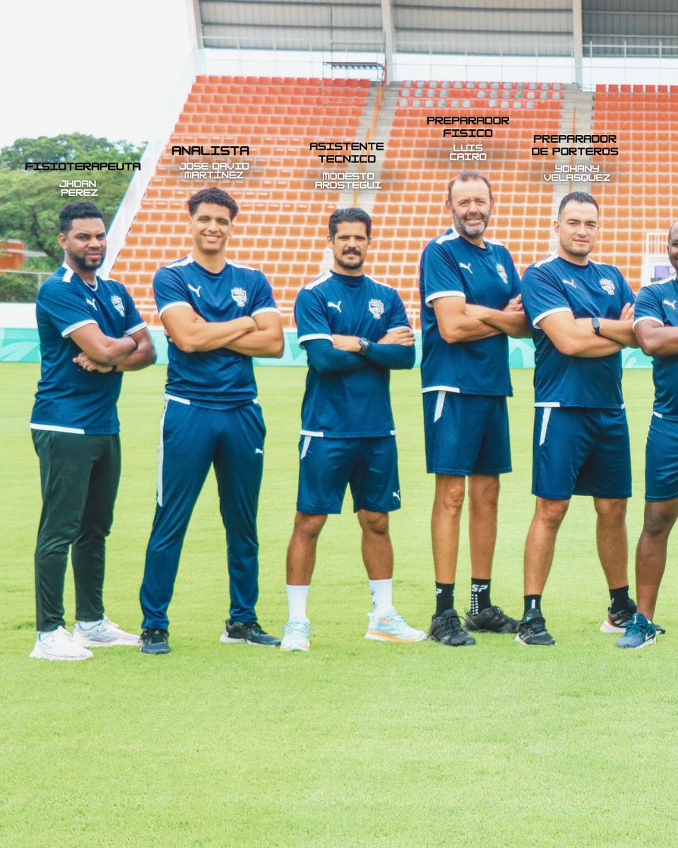 CibaoFC's tweet photo. ¡NUESTROS TÉCNICOS ESTÁN LISTOS PARA OTRA TEMPORADA LLENA DE PASIÓN Y FÚTBOL! 🙌🏻🔥 https://t.co/9xnM9oYIvh