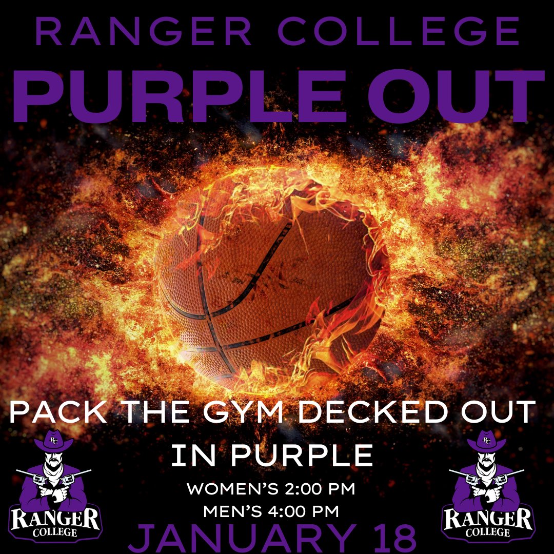 Time to pack the house for Basketball #rangercollege #pistolsup
