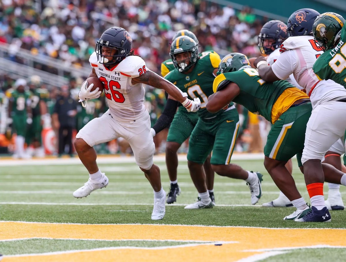 #AGTG After a great visit and talk with <a href="/CoachPearce_VSU/">Coach Pearce</a> and <a href="/HenryFrazier3rd/">Henry Frazier III</a> I am blessed to receive a Scholarship Offer from <a href="/VSUsports/">VSU Athletics</a>  <a href="/damehova9/">Damon Simmons</a> <a href="/WillVapreps/">Will Vapreps Garlick</a> <a href="/247recruiting/">247Sports Recruiting</a>.