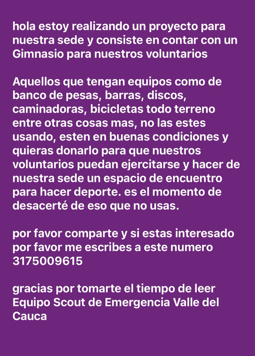 ESEscouts's tweet photo. Ayúdanos en este nuevo proyecto ⚜️ https://t.co/7HDXxLsarM