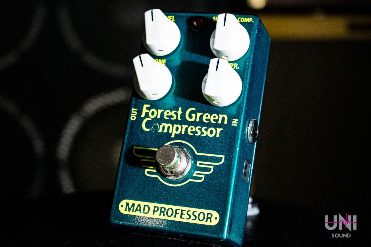 ベースコンプレッサー　Forest Green Compressor Forest Green Compressor Pedal | Mad Professor Amplification