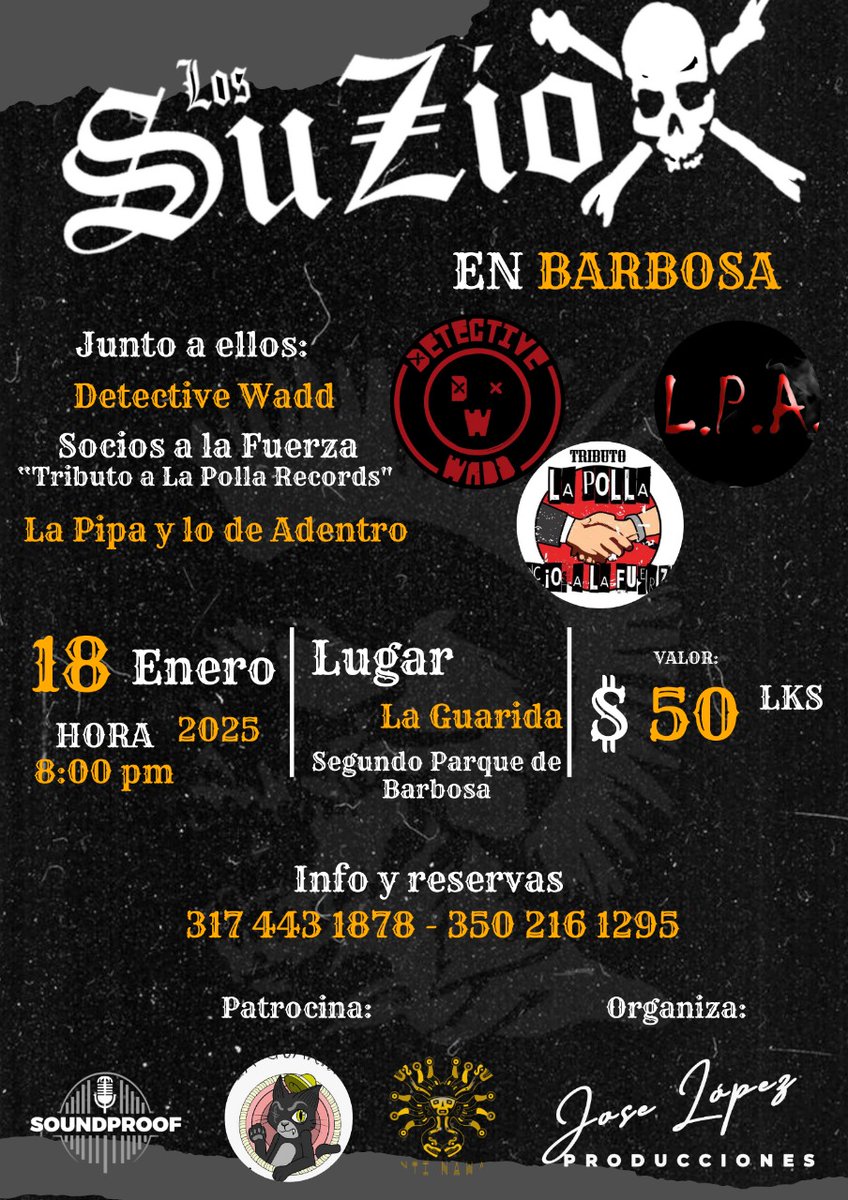 Los Sziox en Barbosa