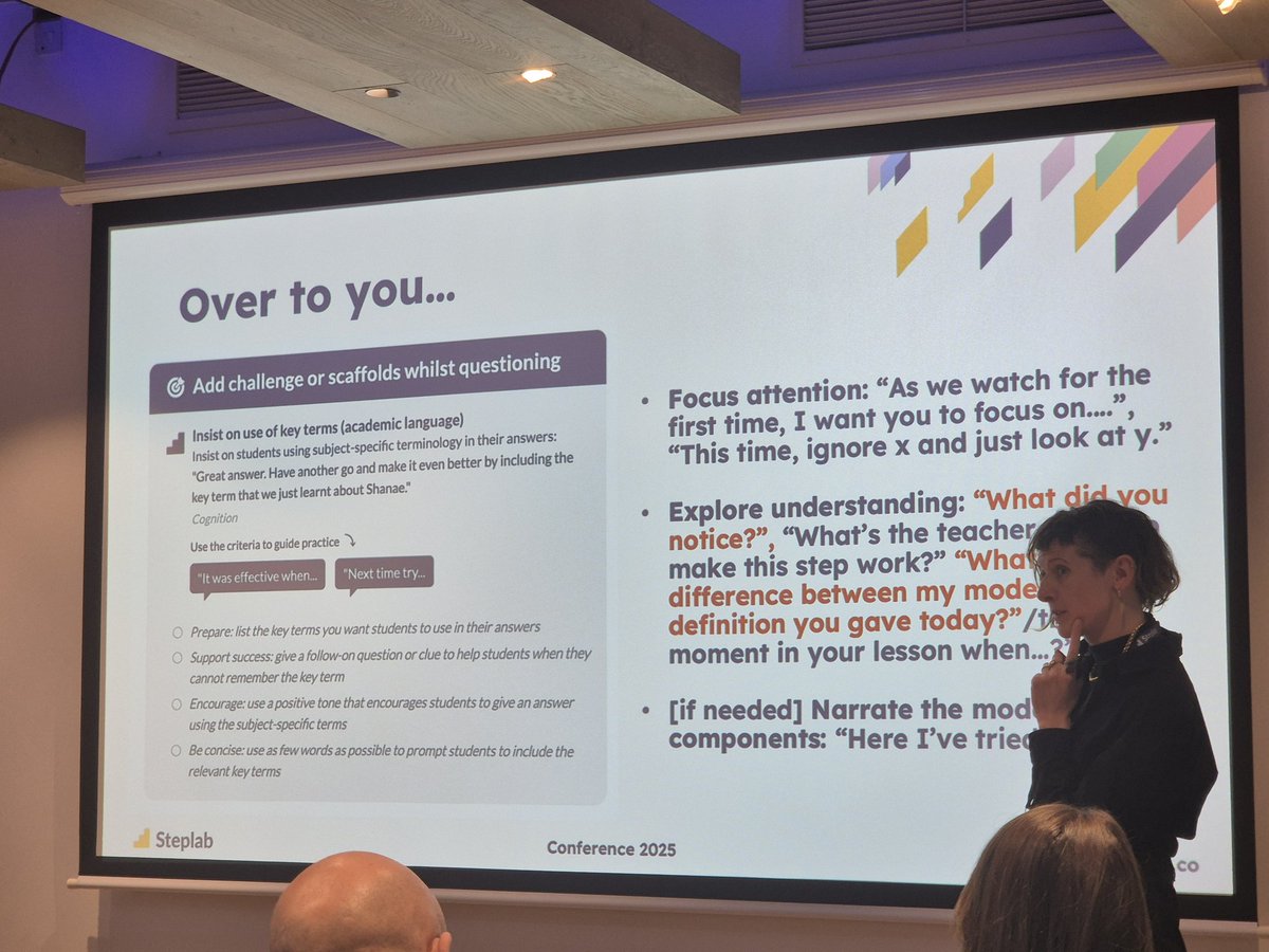 Hstafford9556's tweet image. Just wrapped up a fantastic day of professional learning with @Steplab_co at a stunning venue! 🌟 The insights and collaboration were truly inspiring. Feeling energised and ready to refine our approach. #ProfessionalDevelopment #Steplab #IC