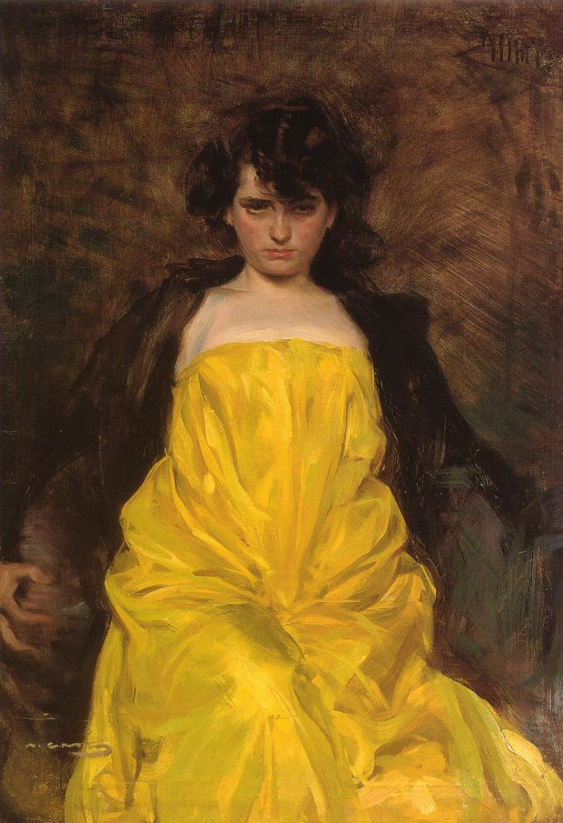 deleslletres's tweet photo. Júlia Peraire, musa, amant i esposa de Ramon Casas va morir el 18 de gener de 1941.
"Una sensualitat explosiva... amb el torbador vestit groc penetrant a l'entrecuix de la retratada" diu Pere Rovira a "Música i pols. Un dietari" (ed. Proa) https://t.co/lzIo8T3Wro