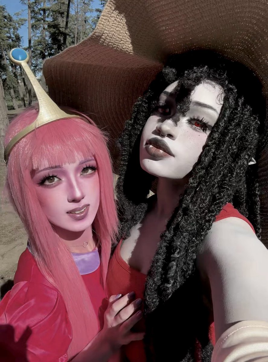 Marceline and Bubblegum