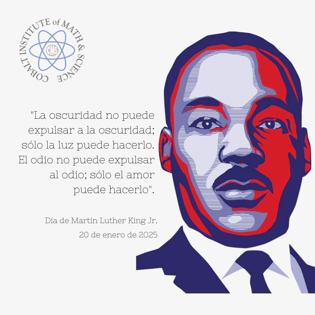 Our offices will be closed on Mon, Jan 20th, in observance of MLK Day. School will resume as normal on Tues, Jan 21st.

As we honor Dr. King's legacy, let us reflect on his powerful words:
"The time is always right to do what is right." – Dr. Martin Luther King Jr.