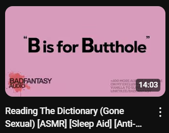 God help me I'm stepping back into YouTube

Likes, subscribes, comments mucho appreciated:

youtube.com/@bdfntsy