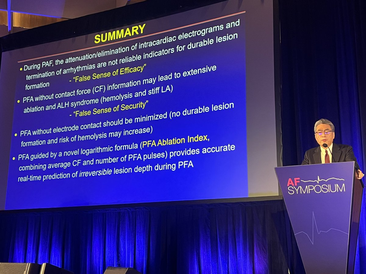 Tools for Prediction of Ablation Lesion Depth - Dr. Hiroshi Nakagawa #AFsymposium2025
