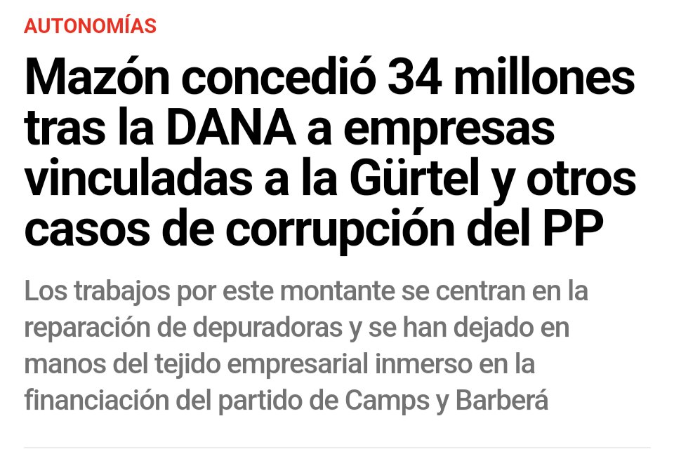 "Si financias ilegalmente al PP, las ayudas llegan antes"