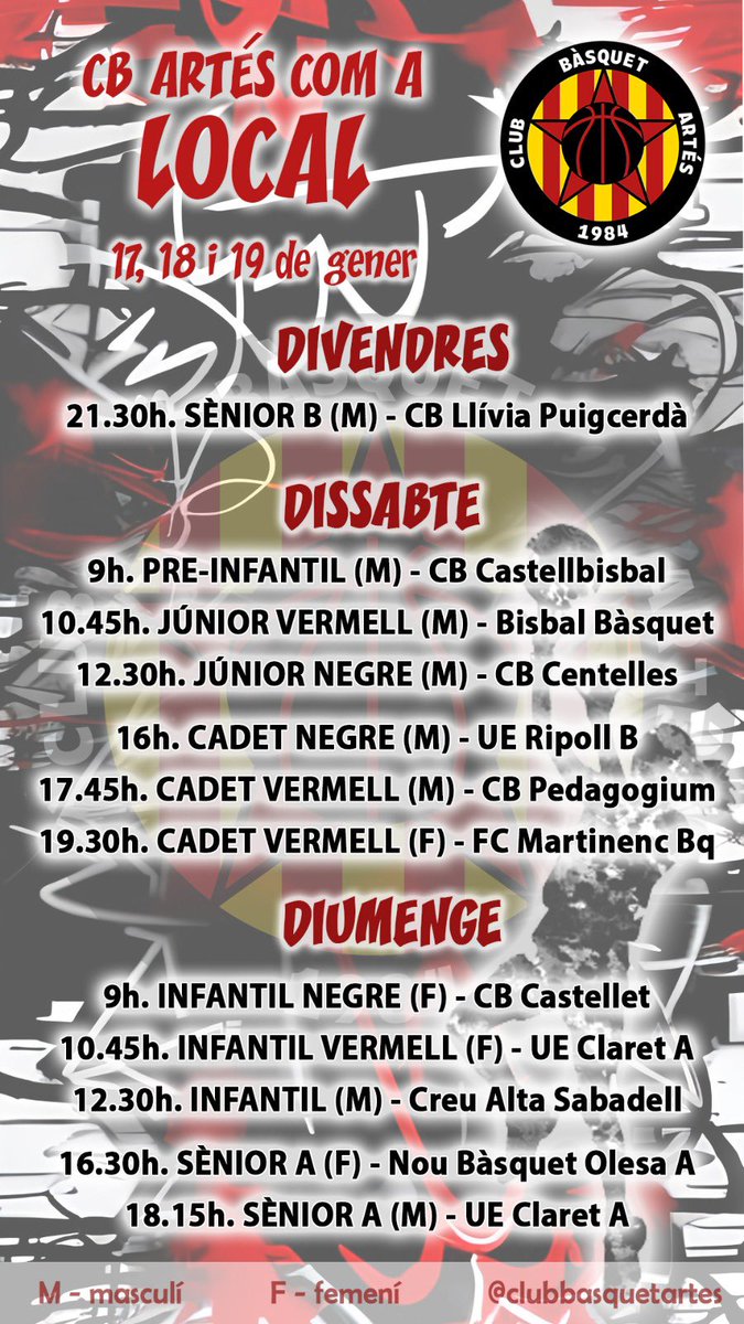 Club Bàsquet Artés tweet media