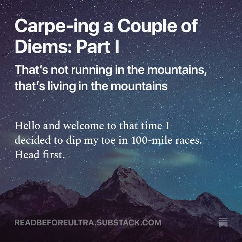 ReadbeforeUltra's tweet image. ❝It’s oddly comforting to know that all I need to do for the next 50 hours is suffer well—because what greater ambitions could I dare have?
open.substack.com/pub/readbefore…

This is how my first 100-mile race began.

#running #trailrunning #ultrarunning #writing