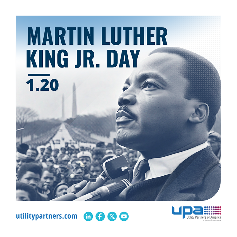 Today, we honor the legacy of Dr. Martin Luther King Jr. We reflect on his message of equality and unity and commit to carrying it forward in our communities every day. #MLKDAY