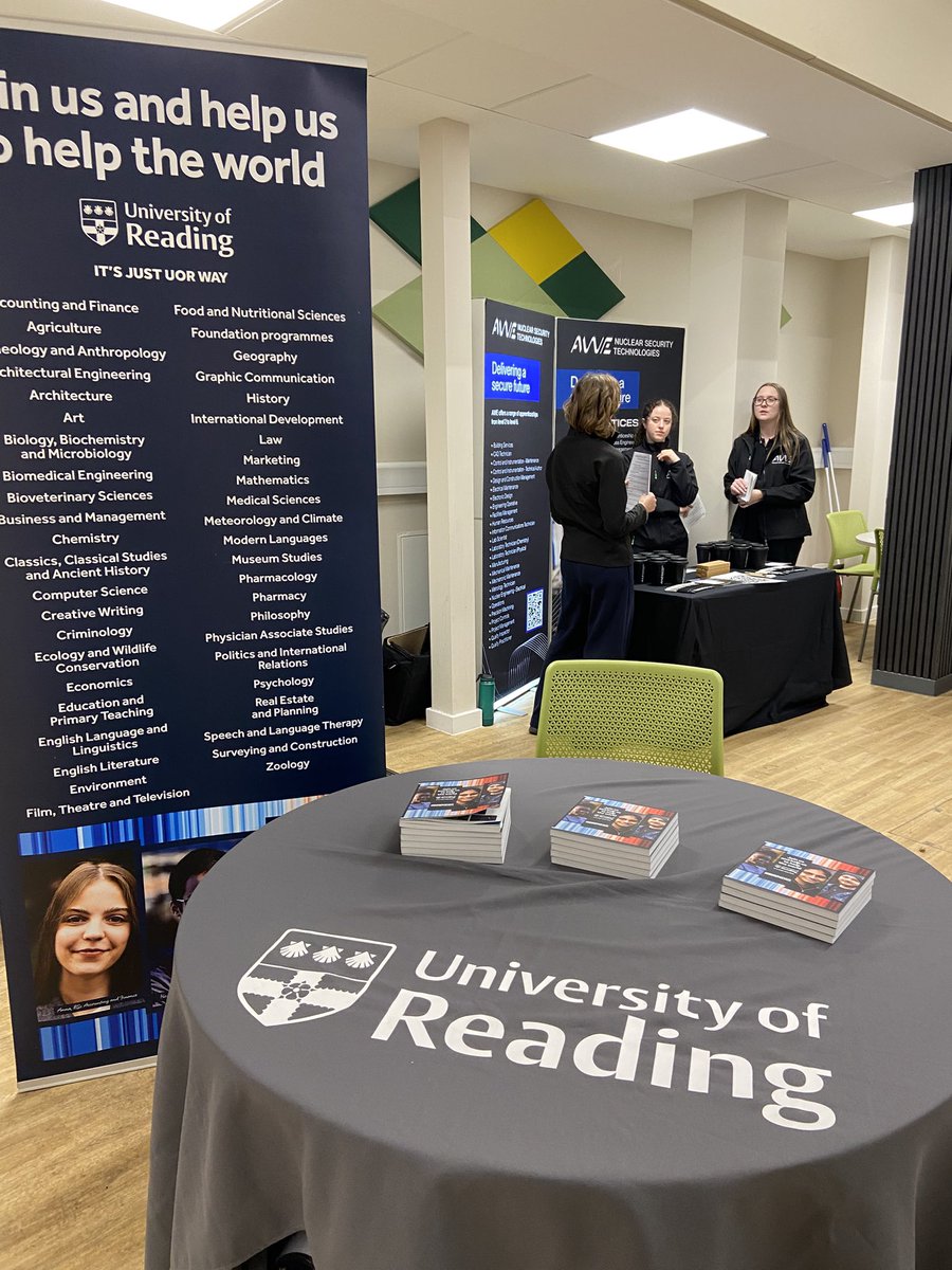 Yesterday a member of the team &amp; a lovely student ambassador were talking to lots of parents and students at  <a href="/StCrispins_Edin/">St Crispin's School</a> #HigherEducation #futureplanning