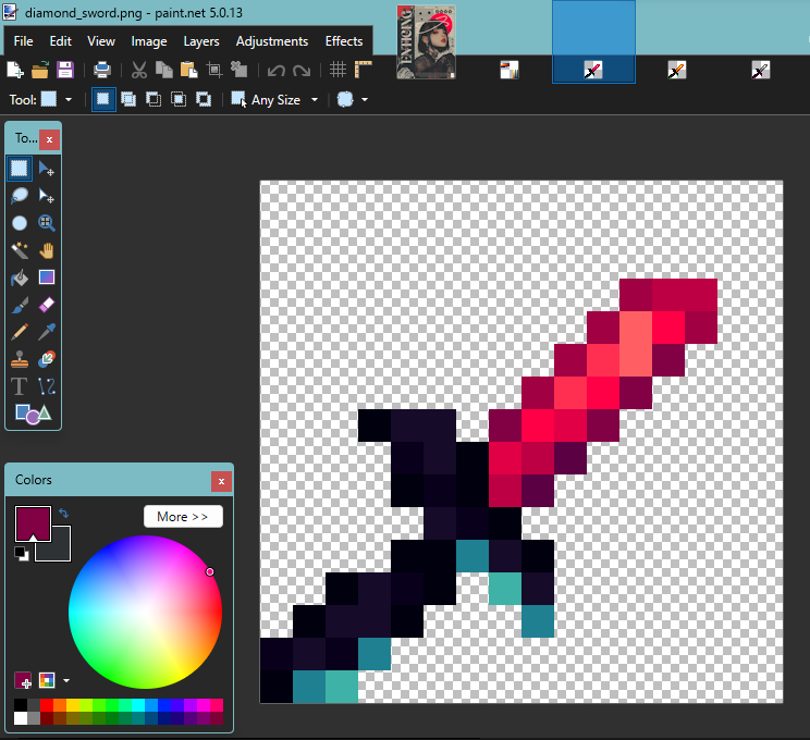 eAtailia's tweet photo. Saw a cool poster on Pinterest and decided to make some swords. https://t.co/dF8NVFaaqo