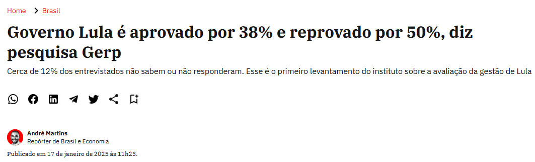 bmusa's tweet photo. No Nordeste a aprovação é de 44% e reprovação de 46%

A desaprovação alcança 57% entre quem recebe até 1 salário mínimo, faixa de renda que sempre teve maior adesão ao PT. O pior indicador é entre quem ganha de 20 a 30 salários mínimos: 62% desaprovam

Sangrando, merecido https://t.co/6hDO696heK