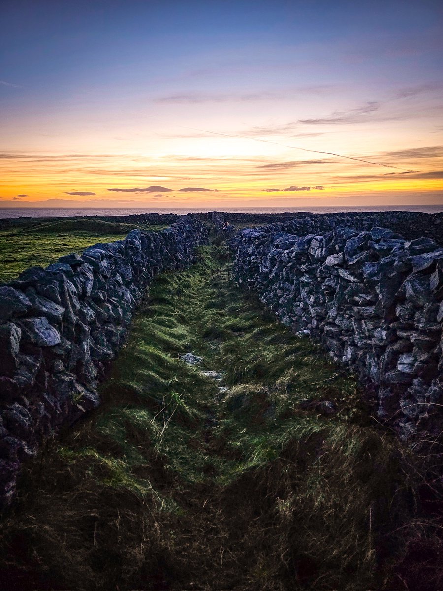 So lucky with the weather, another magic night on Inis Oírr.