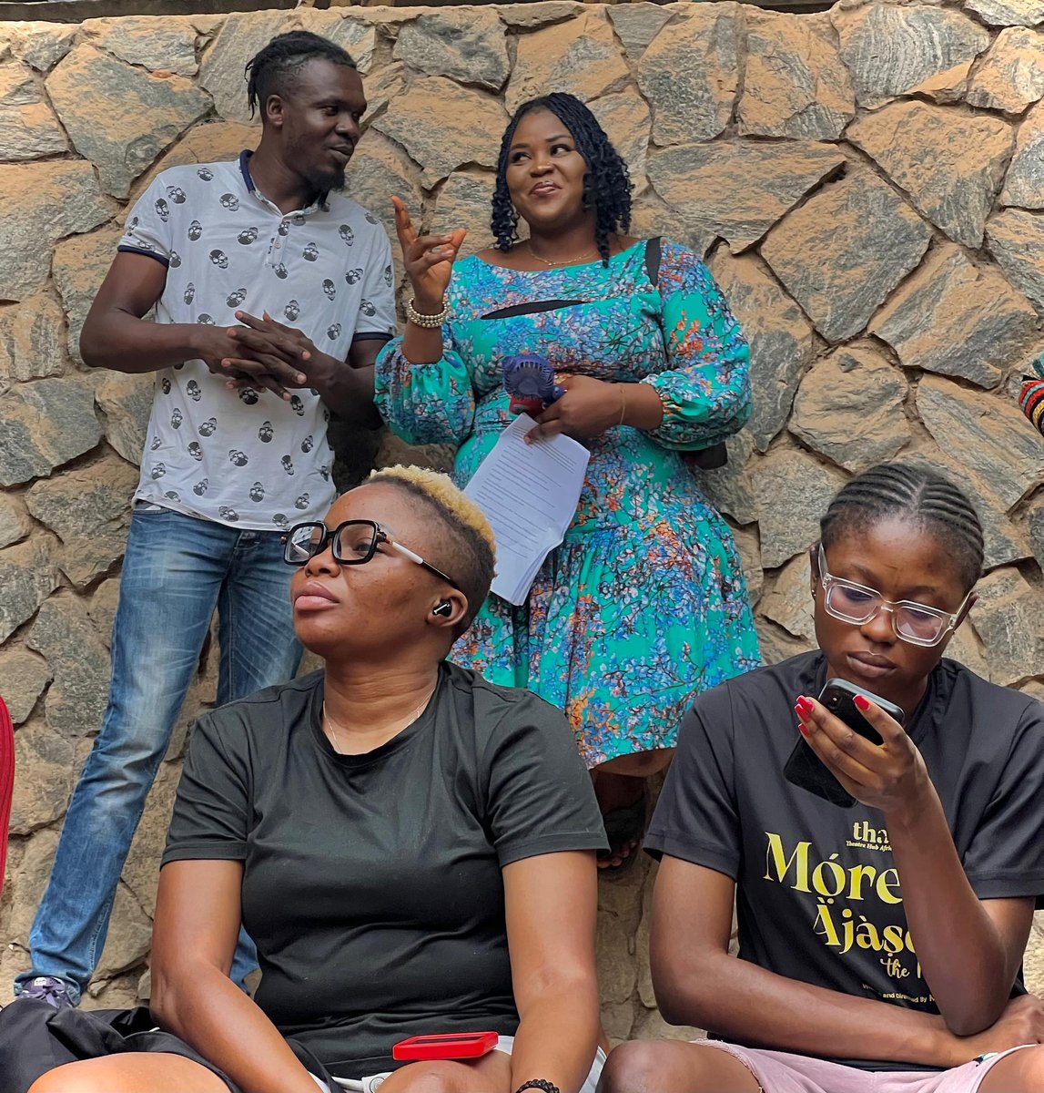 MOI_creatives's tweet photo. Shout-out to our director @De2laddm1 as he has started the creative process to make magic happen... Start getting your tickets
#Spectacularuntold https://t.co/V5MsqeIUSL